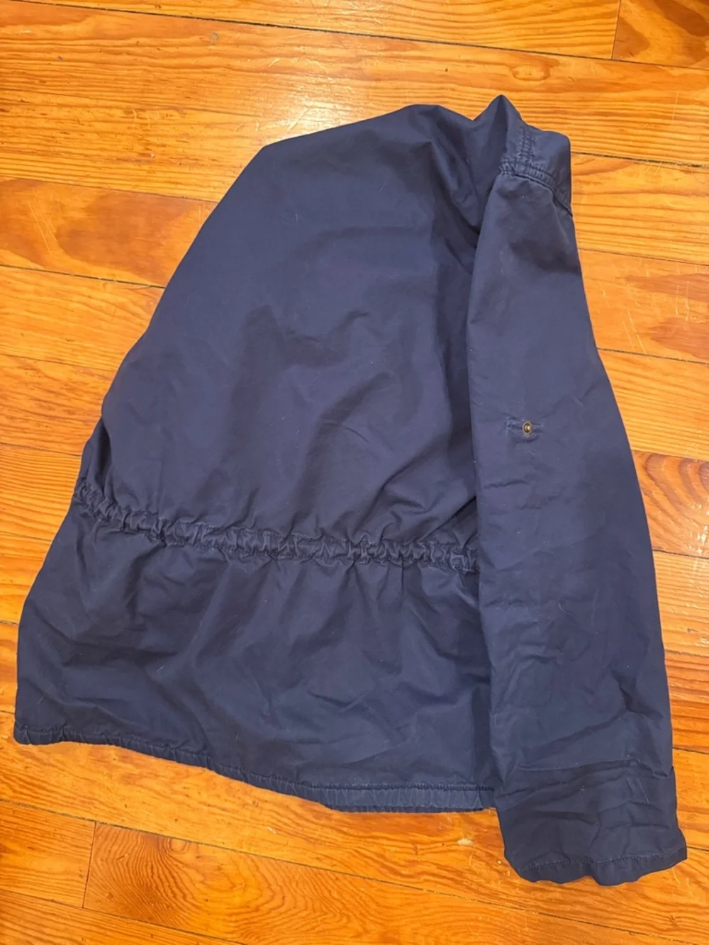 Michael Kors Navy Blue Utility Anorak Jacket | Spring Jacket Rain Wind Classy